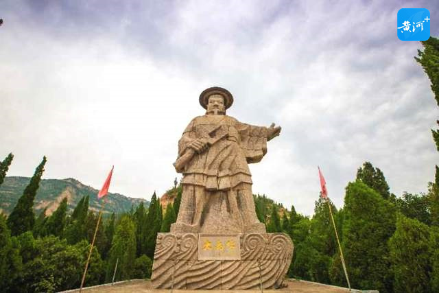 郑州大禹治水雕像图片